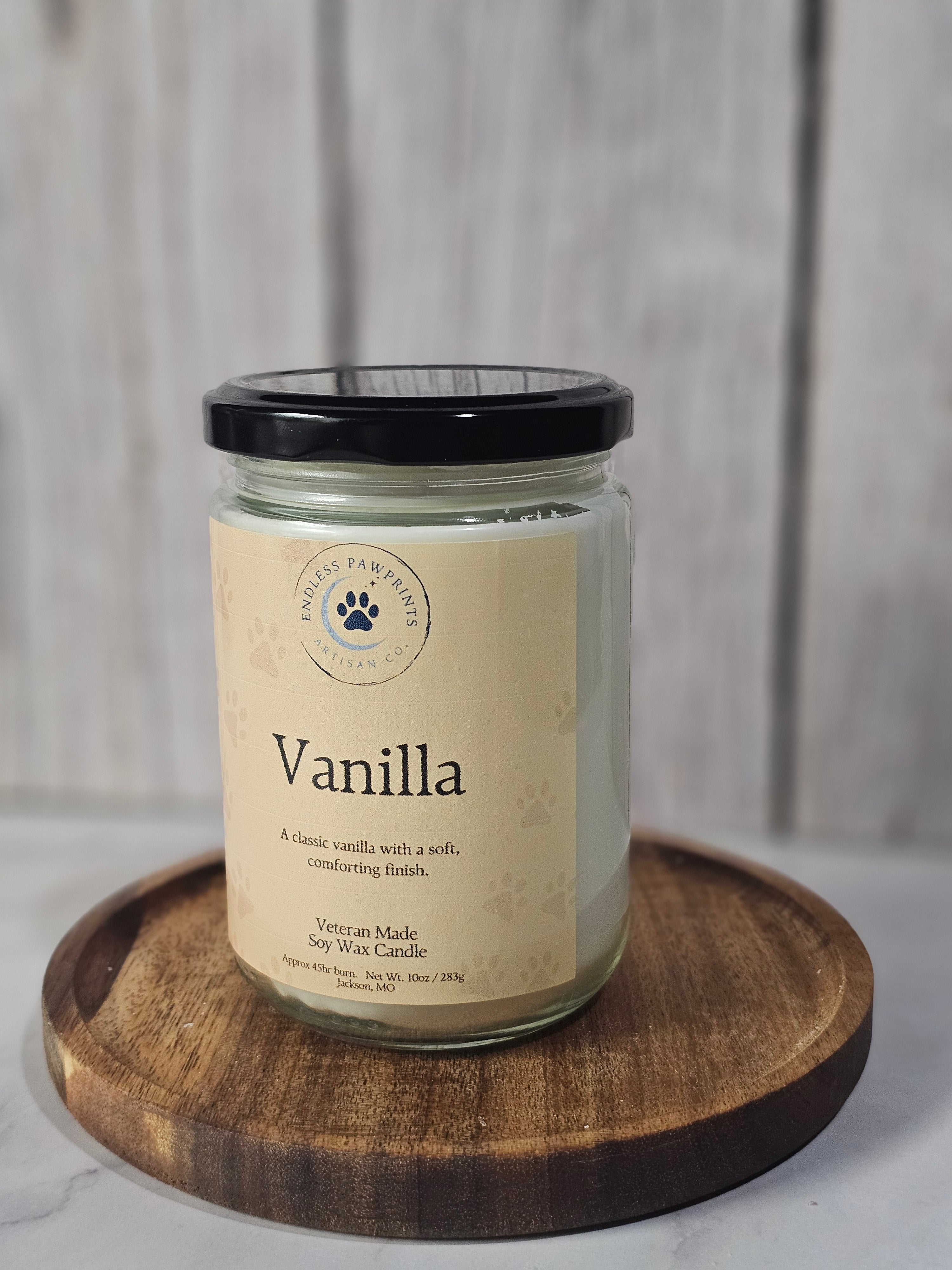 10oz Soy Candle, Clean Burning Handmade Candle for Housewarming gift